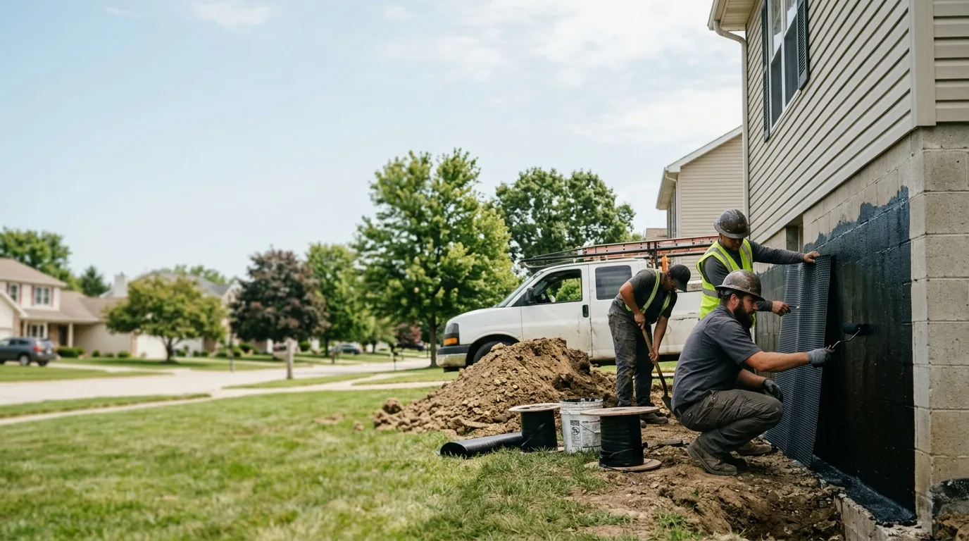 Basement Waterproofing in Newton Falls, OH near me